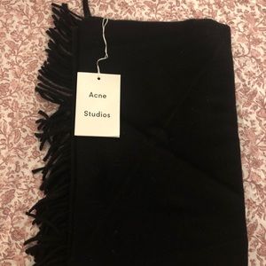 Acne Studios Canada Scarf black nwt